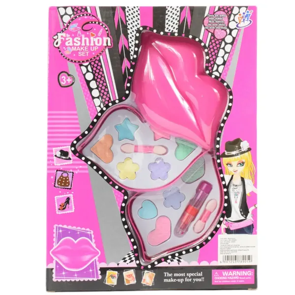 Fashion Make Up: Palette di trucco a due livelli a forma di labbra immagine 6