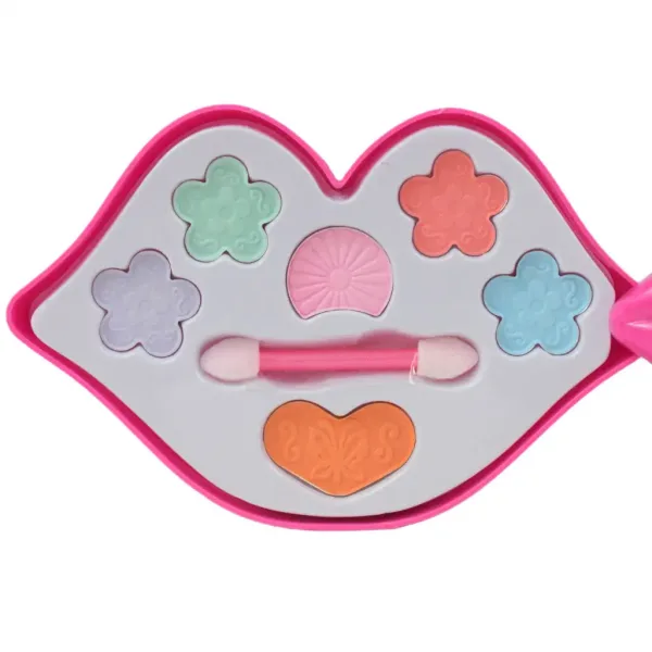 Fashion Make Up: Palette di trucco a tre livelli a forma di labbra immagine 4