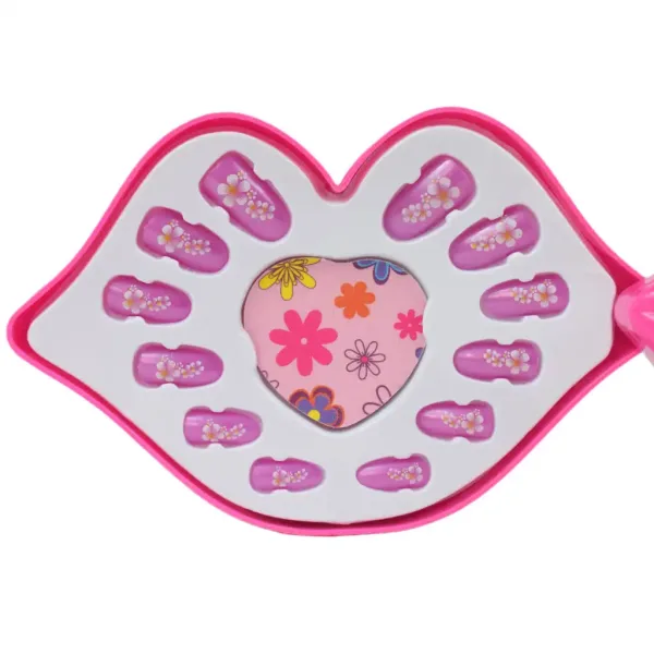 Fashion Make Up: Palette di trucco a tre livelli a forma di labbra immagine 5