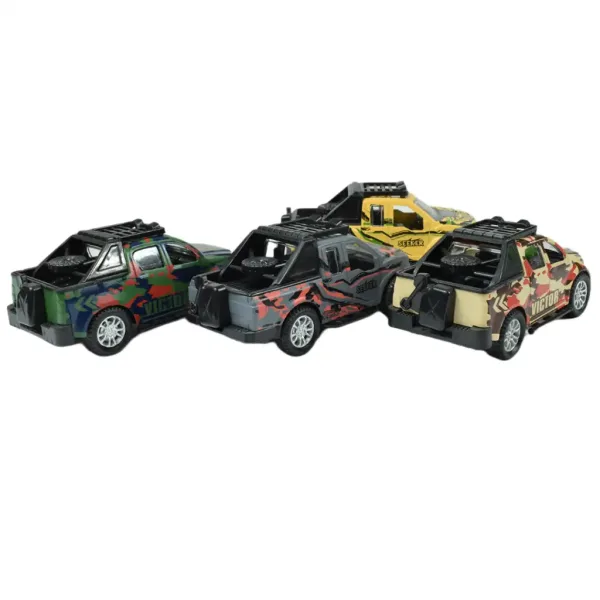 Fast Racer: PickUp fuoristrada a retrocarica in diverse varianti 11cm immagine 6