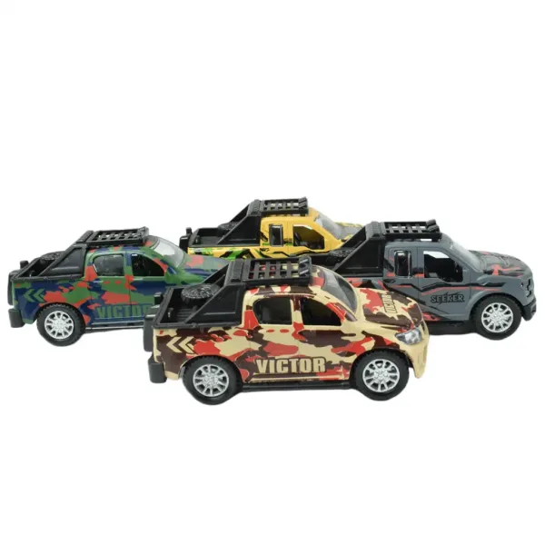 Fast Racer: PickUp fuoristrada a retrocarica in diverse varianti 11cm immagine 7