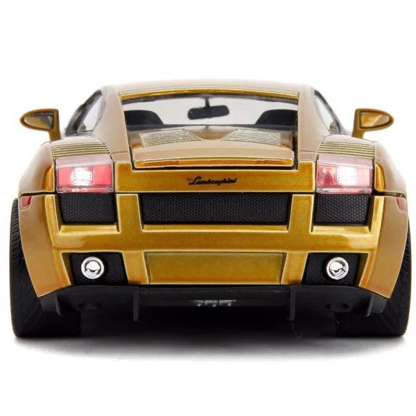 Fast & Furious: Lamborghini Gallardo modello di auto in metallo in scala 1:24 - Jada Toys immagine 3