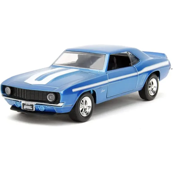 Fast & Furious: Pacchetto da 2 pezzi 1969 Chevrolet Camaro e 1968 Dodge Charger Widebody in scala 1/32 - Jada Toys immagine 4