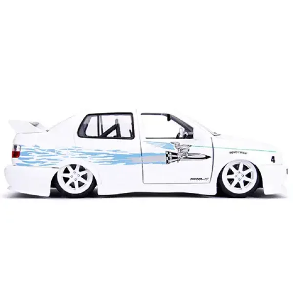 Fast & Furious: Volkswagen Jetta di Jesse modello in metallo 1/24 - Simba Toys immagine 3