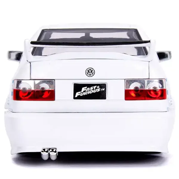 Fast & Furious: Volkswagen Jetta di Jesse modello in metallo 1/24 - Simba Toys immagine 5