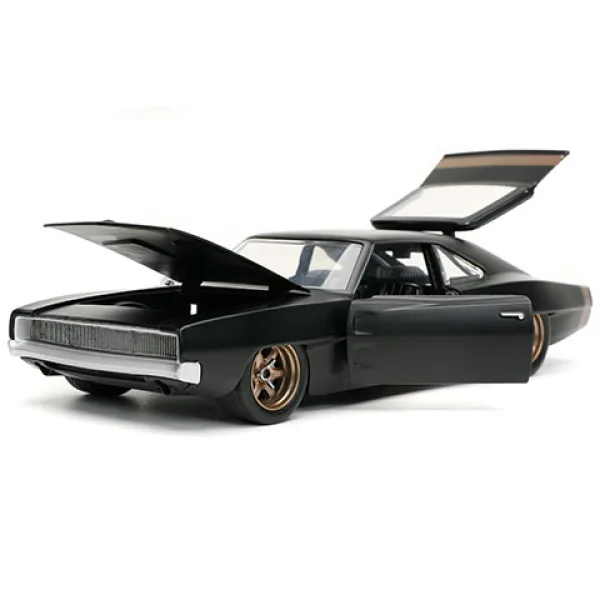 Fast & Furious: modello di auto Dodge Charger Widebody 1968 in scala 1:24 - Simba Toys immagine 6