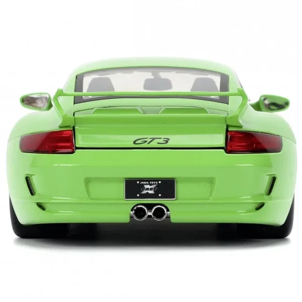 Fast & Furious: modello di auto in metallo Porsche 911 GT3 del 2007, scala 1/24 - Jada Toys immagine 4