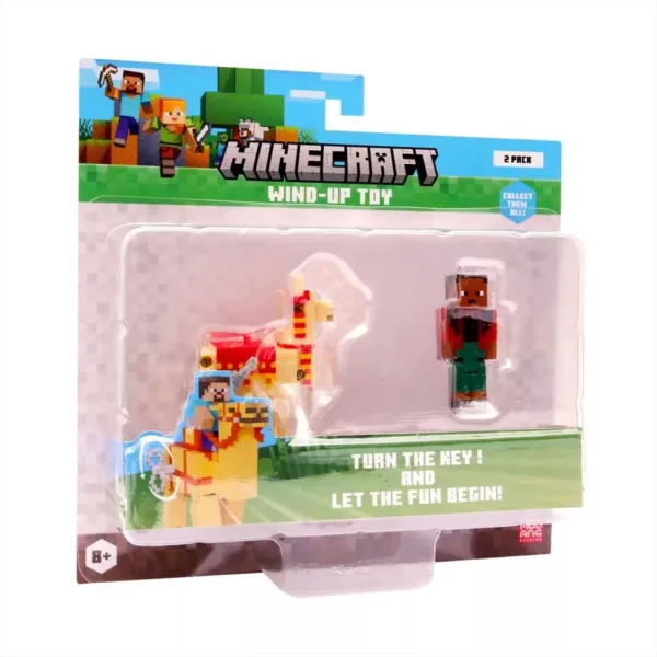 Figura 3D di Minecraft con animale a molla, seconda serie, in diverse varianti, 1 pezzo immagine 2