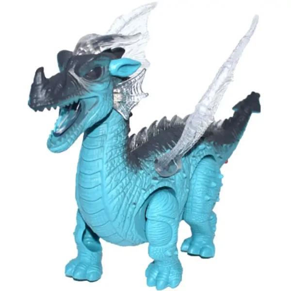 Figura di drago a batteria con luce 25 cm immagine 3