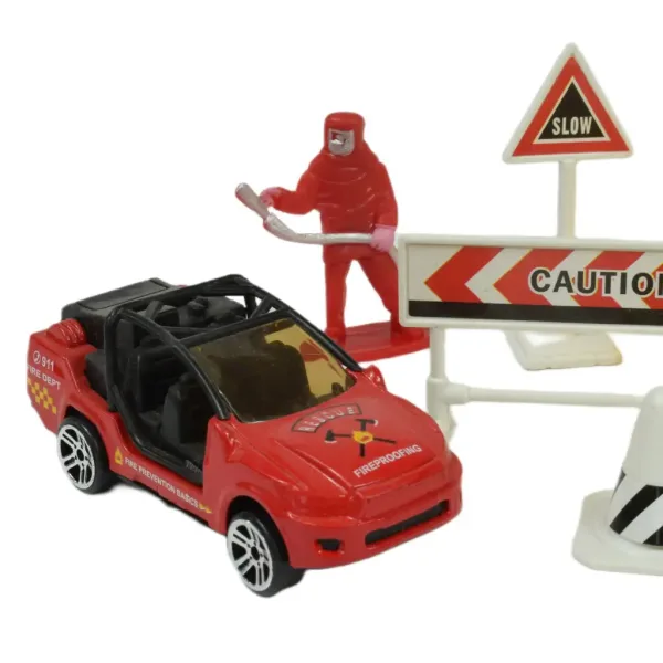 Fire Crew: Set di gioco dei pompieri con veicoli e accessori in diverse varianti 1 pezzo immagine 13
