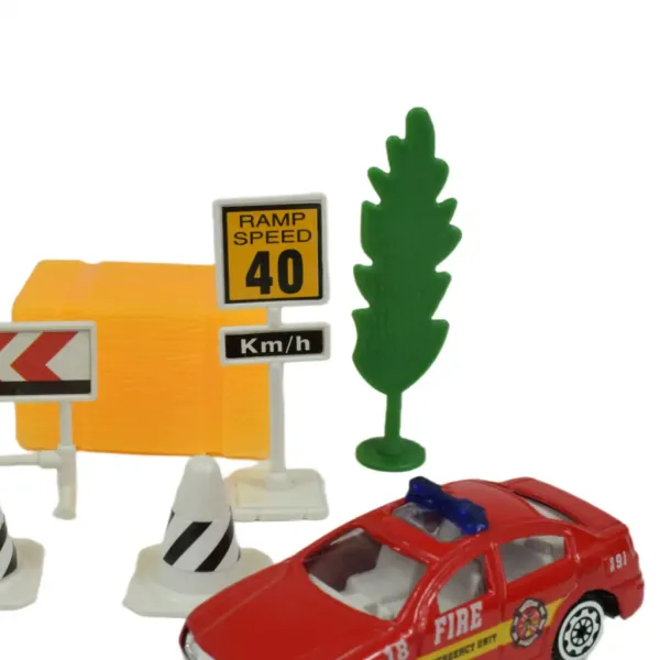 Fire Crew: Set di gioco dei pompieri con veicoli e accessori in diverse varianti 1 pezzo immagine 14