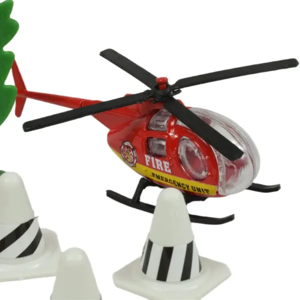 Fire Crew: Set di gioco dei pompieri con veicoli e accessori in diverse varianti 1 pezzo immagine 4