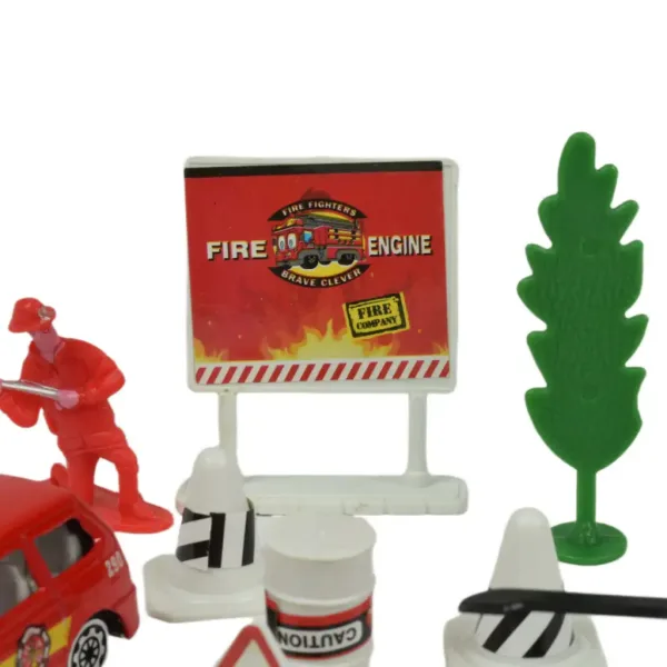 Fire Crew: Set di gioco dei pompieri con veicoli e accessori in diverse varianti 1 pezzo immagine 8