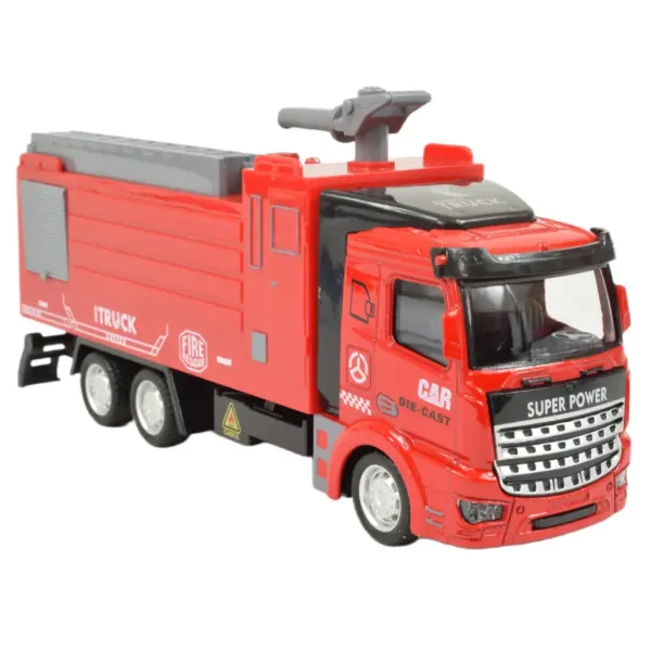 Fire Rescue: Camion dei pompieri a retrocarica con cannone ad acqua 19cm immagine 2