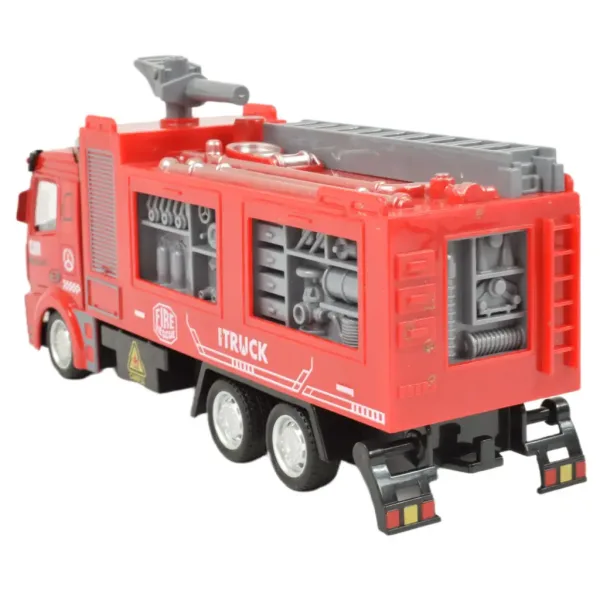 Fire Rescue: Camion dei pompieri a retrocarica con cannone ad acqua 19cm immagine 4