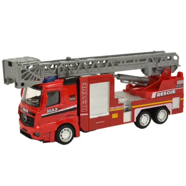 Fire Rescue: Camion dei pompieri a ruota libera con luci e suoni in diverse varianti 19cm 1 pezzo immagine 2