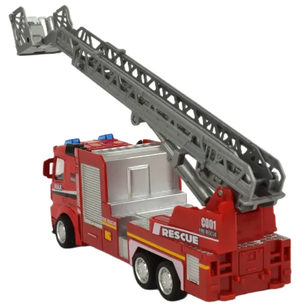 Fire Rescue: Camion dei pompieri a ruota libera con luci e suoni in diverse varianti 19cm 1 pezzo immagine 4