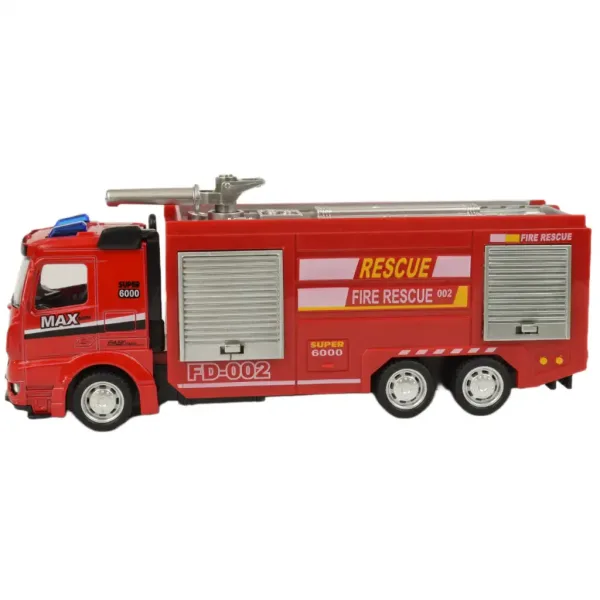 Fire Rescue: Camion dei pompieri a ruota libera con luci e suoni in diverse varianti 19cm 1 pezzo immagine 8