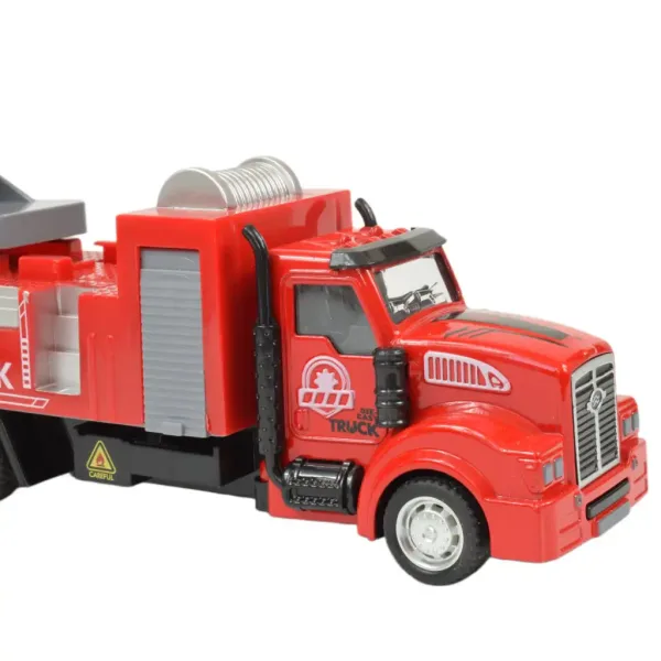 Fire Rescue: Camion dei pompieri con scala a frizione 22cm immagine 5