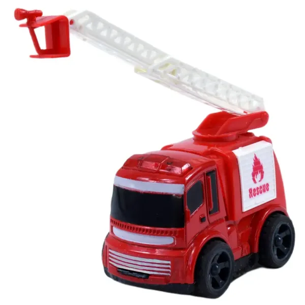 Fire Rescue: Camion dei pompieri in due versioni, con meccanismo a retrocarica 1 pezzo immagine 2