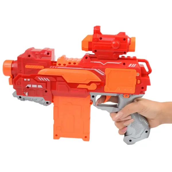 Fire Storm: Pistola spara spugne elettrica con proiettili e luce 33cm immagine 4