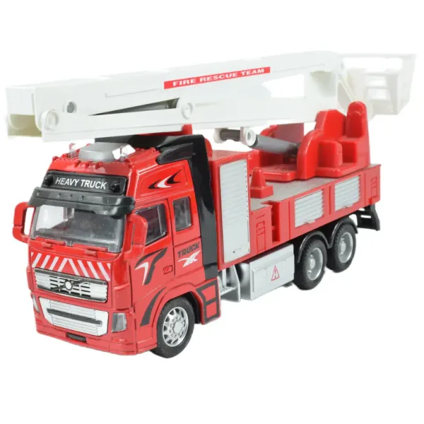 Fire Truck: Camion dei pompieri a frizione in vari modelli 19 cm immagine 2