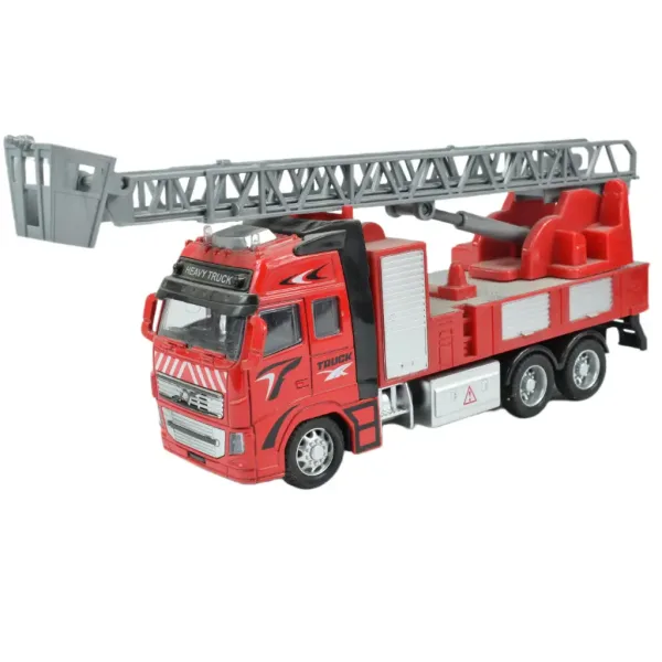 Fire Truck: Camion dei pompieri a frizione in vari modelli 19 cm immagine 8