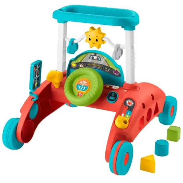 Fisher-Price: 2 in 1 deambulatore intelligente - Mattel immagine 2