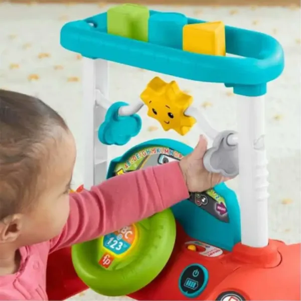 Fisher-Price: 2 in 1 deambulatore intelligente - Mattel immagine 3
