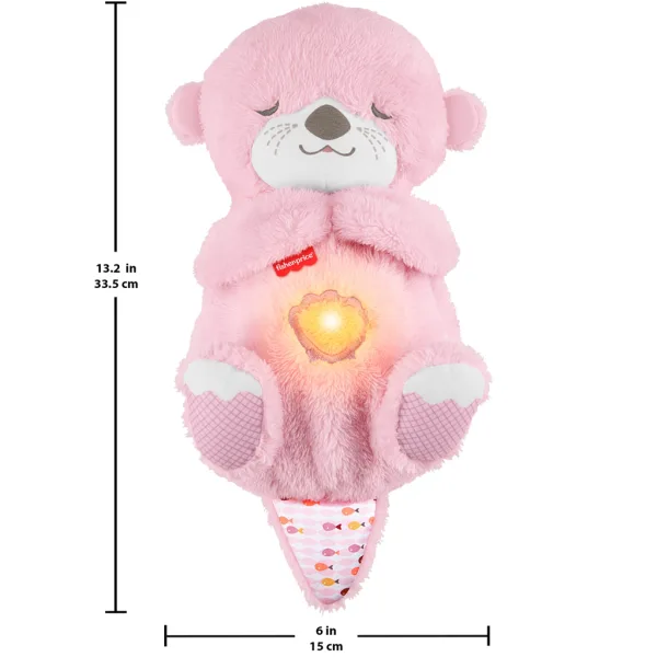 Fisher-Price: Lontra rosa dormigliona con funzioni - Mattel immagine 3