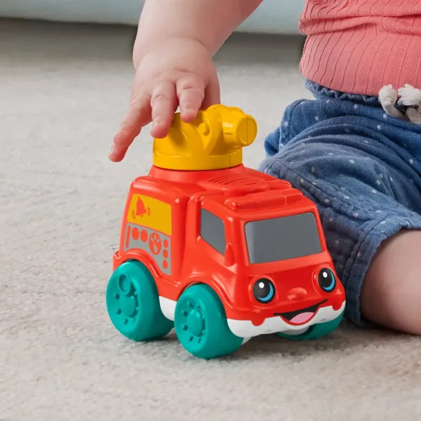 Fisher-Price: Macchinina spingi e vai - Allegro pompiere - Mattel immagine 2