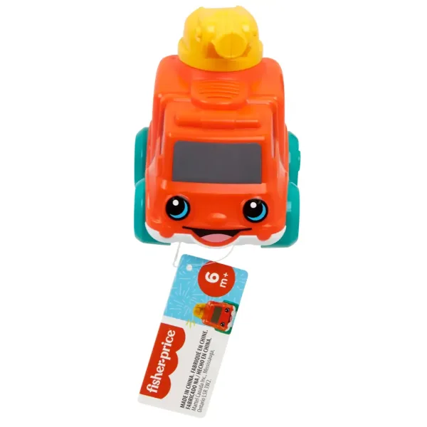 Fisher-Price: Macchinina spingi e vai - Allegro pompiere - Mattel immagine 3