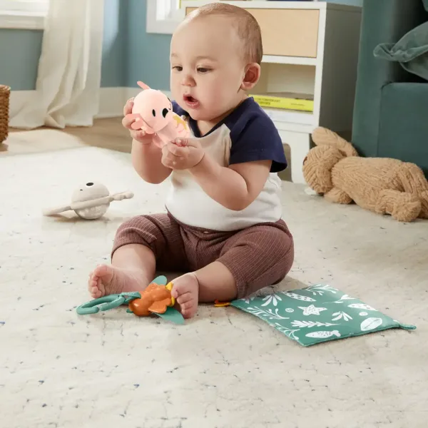 Fisher-Price: Sensimals Ciao percezione set di 4 giocattoli per neonati - Mattel immagine 4