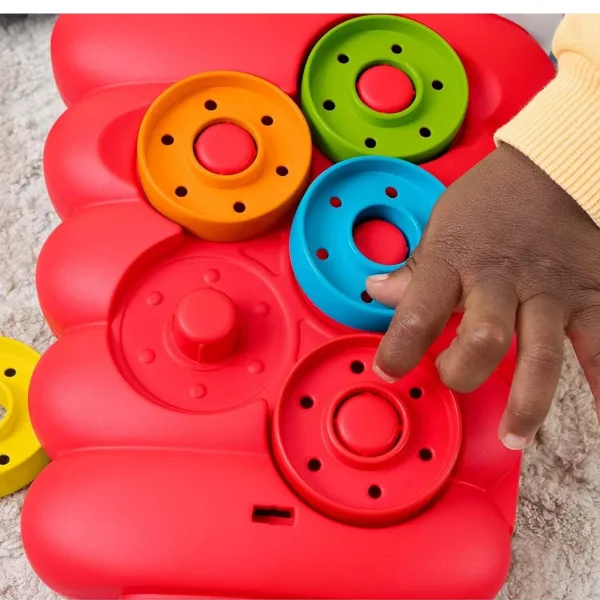 Fisher-Price: Set di gioco Torre degli Anelli Salta - Mattel immagine 4