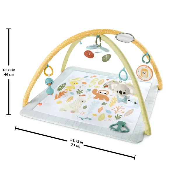 Fisher-Price: Tappetino da gioco Sensimals - Mattel immagine 4