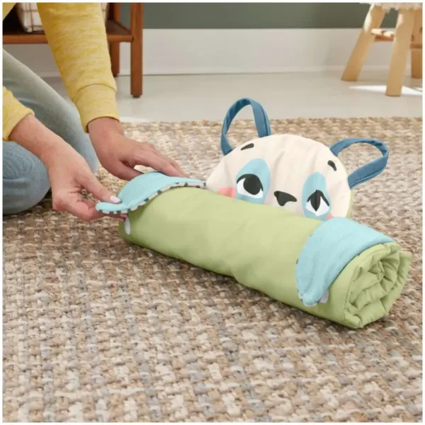 Fisher-Price: Tappeto da gioco arrotolabile Panda - Mattel immagine 4