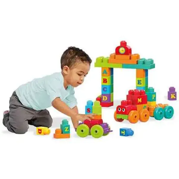 Fisher-Price: Trenino musicale ABC - gioco di costruzioni Mega Bloks immagine 3