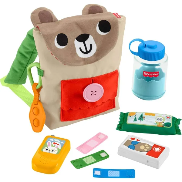 Fisher-Price: Zainetto con orsacchiotto - Mattel immagine 2