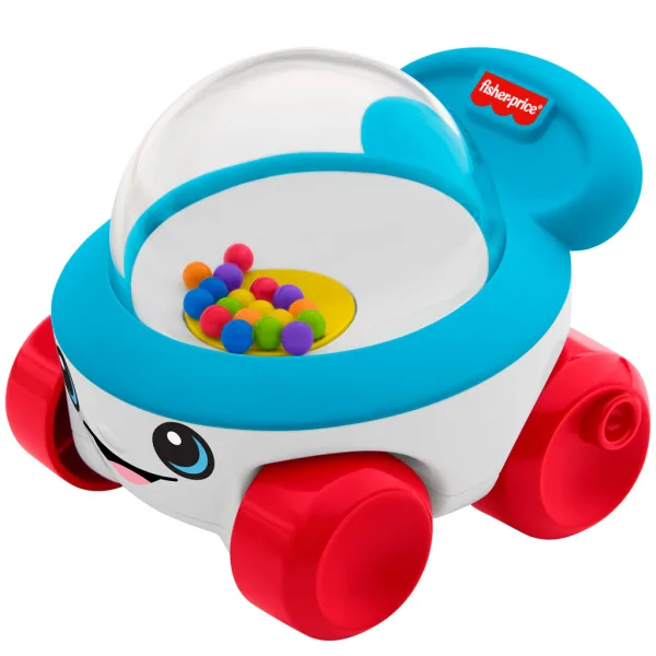 Fisher-Price: macchinina spingibile "Tili-toli" con perline colorate che rimbalzano - Mattel immagine 1
