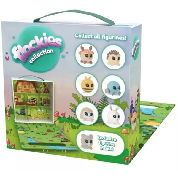 Flockies: Casetta salvadanaio con figura di topo serie 4. immagine 2