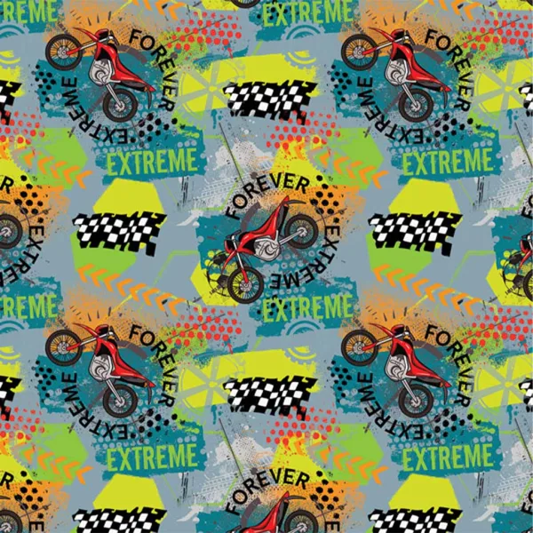 Forever Extreme carta da regalo per motociclisti 100x70 cm immagine 1
