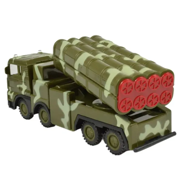 Forza Militare: Camion militare con lanciarazzi mimetico 16cm immagine 3