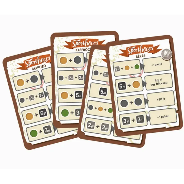 Fröccs: Sportfröccs – espansione per il gioco da tavolo immagine 6