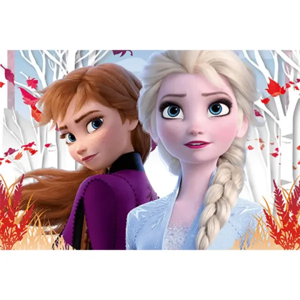 Frozen 2: Lavventura magica di Anna e Elsa puzzle da 60 pezzi - Trefl immagine 2