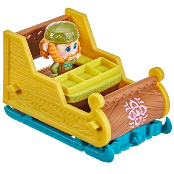 Frozen 2 Twirlabouts Oaken 2-in-1 con slitta - Hasbro immagine 2