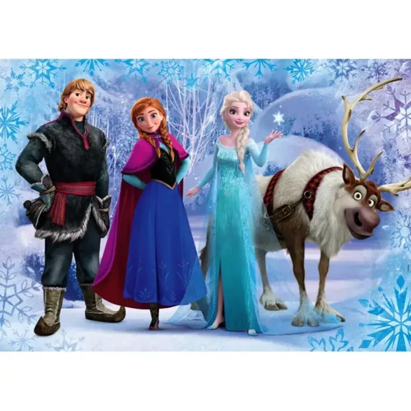 Frozen Avventure Magica 2x20 pezzi Supercolor Puzzle - Clementoni immagine 3
