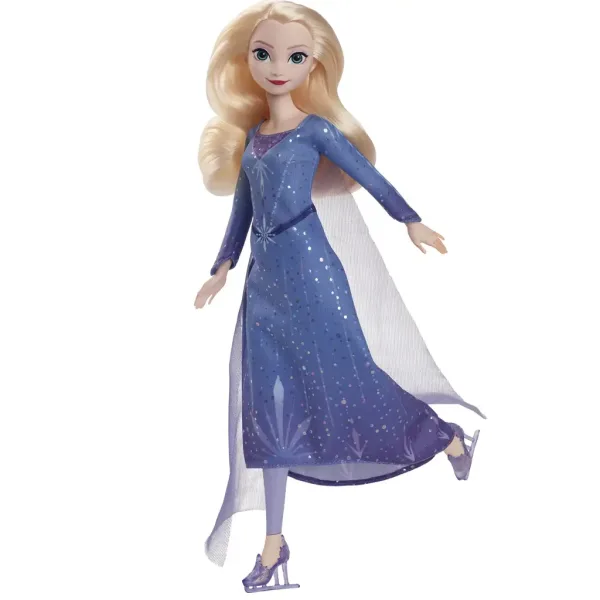Frozen: Bambola Elsa pattinatrice - Mattel immagine 2