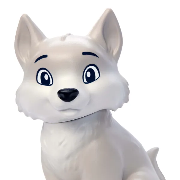 Frozen: Set di personaggi giocattolo Anna e la piccola volpe artica - Mattel immagine 4