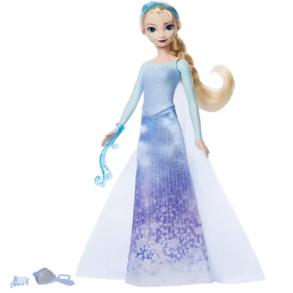 Frozen Spin Reveal Magica Sorpresa Elsa Bambola - Mattel immagine 2