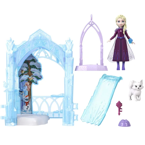 Frozen mini casetta di ghiaccio playset - Mattel immagine 2